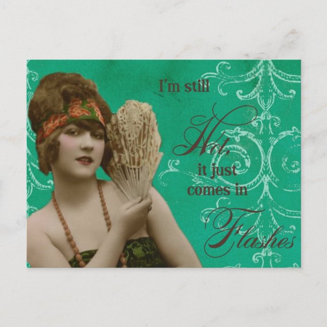 Vintage french lady photo postcard (Front)