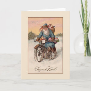 Vintage French Merry Christmas Card