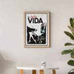 Vintage French Movie Liqueur Retro Art Deco Poster<br><div class="desc">A reproduction print of a Cuban movie Poster for French film "Beautiful LIFE" La Bella Vida Retro Art Deco poster. Digitally refurbished to bring out the original colors,  even better and fix as many imperfections as possible.</div>