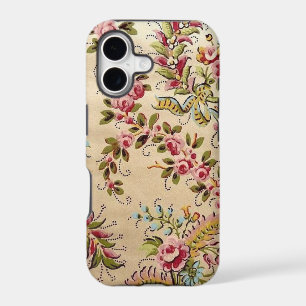 Vintage French Pochoir Rose iPhone Case