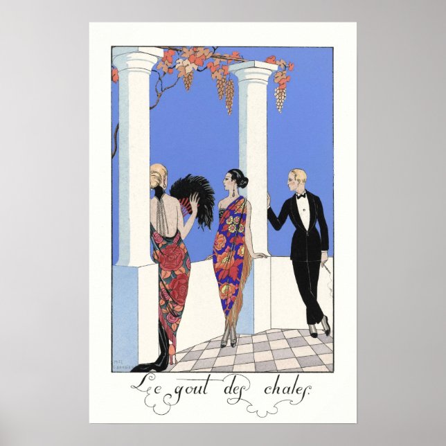 Vintage French Portrait Poster (Front)