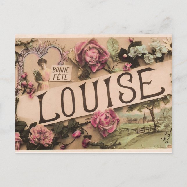 Vintage French Post Card (Front)