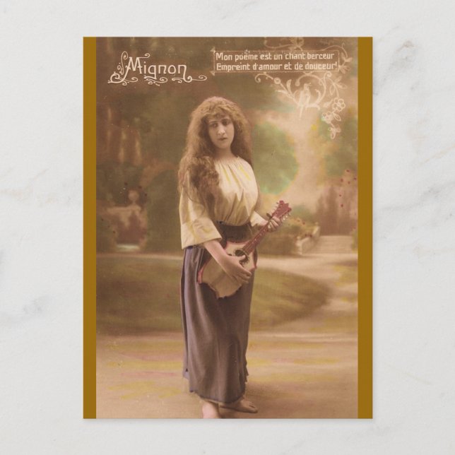 Vintage French Post Card (Front)