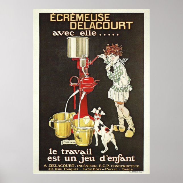 Vintage French  Poster (Front)