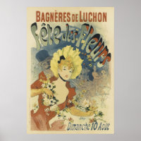 Vintage French Posters - Fleurs
