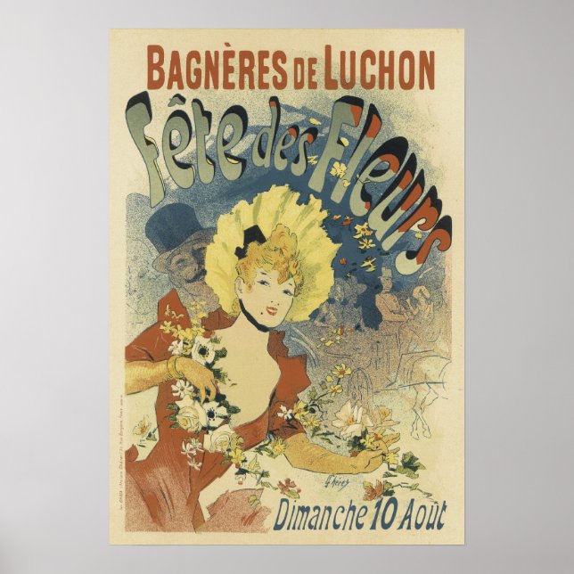 Vintage French Posters - Fleurs (Front)