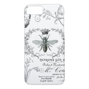 Vintage French Queen Bee iPhone 7 case