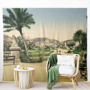 Vintage French Riviera Tapestry