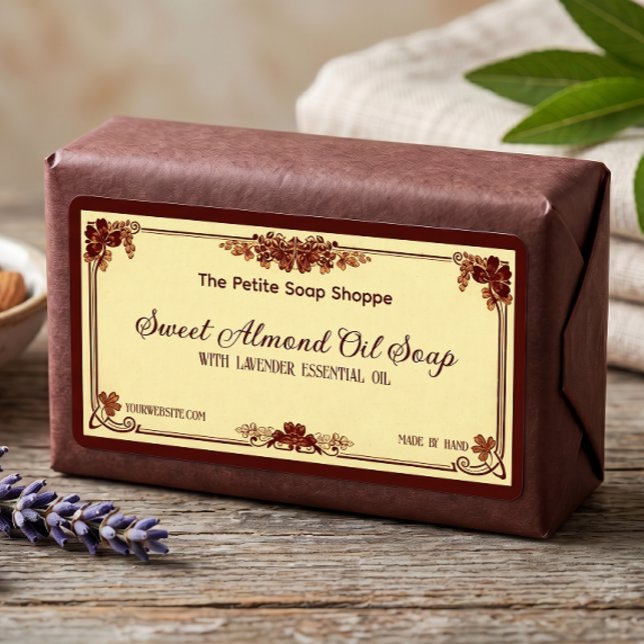 Vintage French Soap / Cosmetics Label (Creator Uploaded)