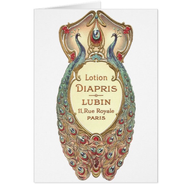 Vintage French Soap label (Front)