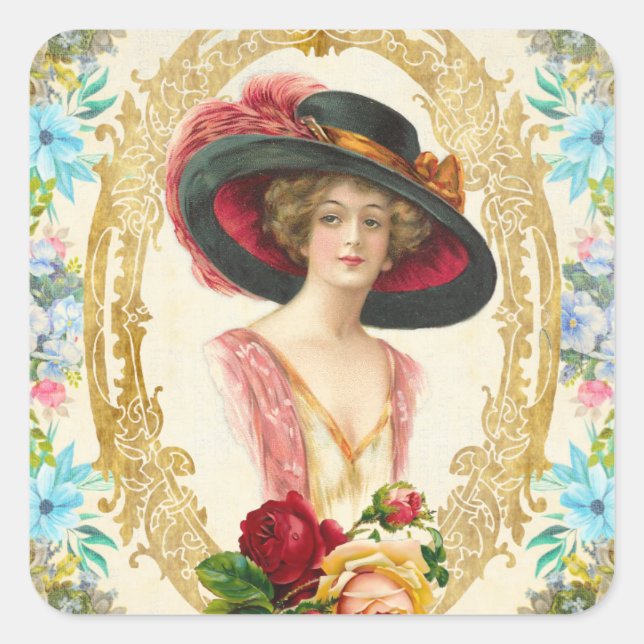 Vintage French Sticker (Front)