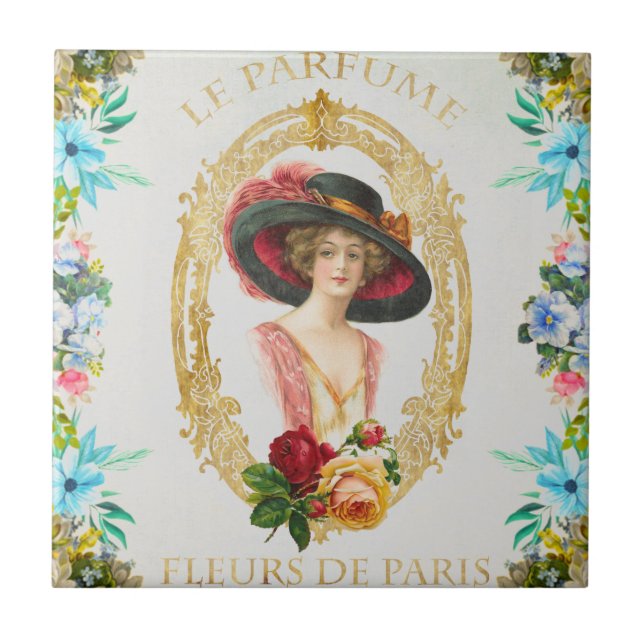 Vintage French Tile (Front)