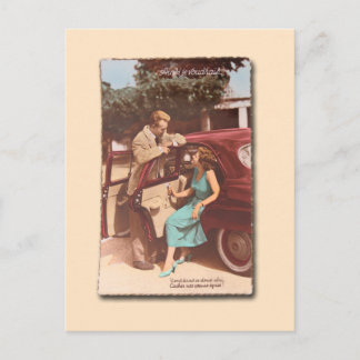 Vintage French Valentine's Postcard 2