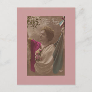 Vintage French Women Post Card