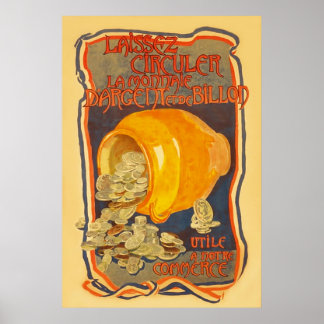 Vintage French World War 1. Poster