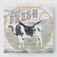 Vintage Fresh Creamery Cow