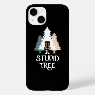 Vintage Frisbee Disc Golf Stupid Tree Case-Mate iPhone 14 Case