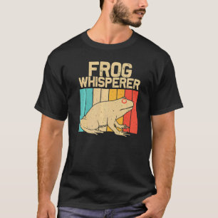 Vintage Frog For Men Women Kids Cute Frog Toad T-Shirt