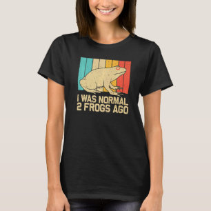 Vintage Frog For Men Women Kids Cute Frog Toad T-Shirt