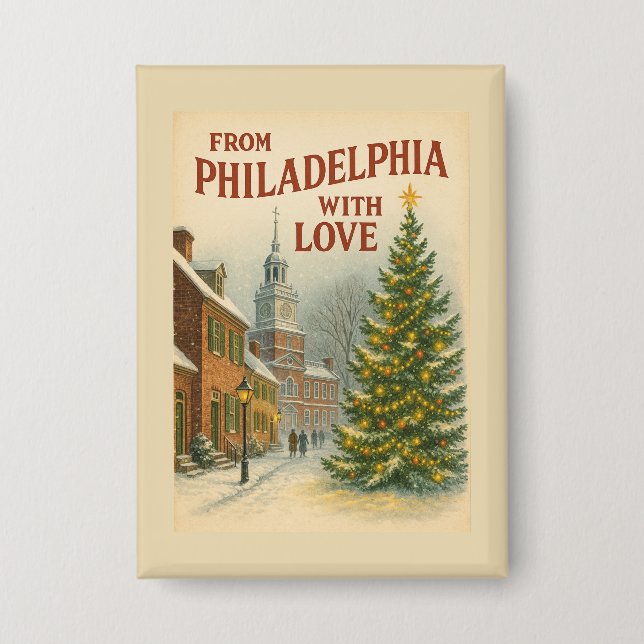 Vintage From Philadelphia With Love Christmas (Front)