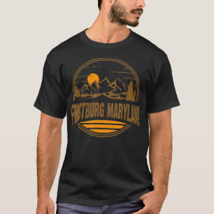 Vintage Frostburg Maryland Mountain Hiking Souveni T-Shirt