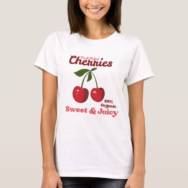 Vintage Fruit Art T-Shirt (Front)