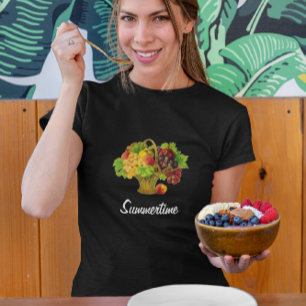 Vintage Fruit Basket T-Shirt