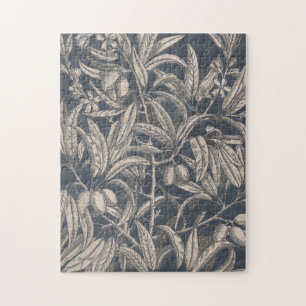 Vintage Fruit & Floral I Jigsaw Puzzle