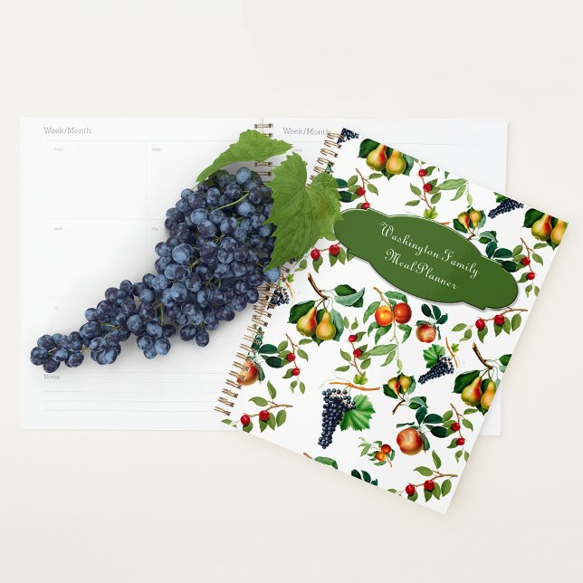 Vintage Fruit Meal Planner (Creator Uploaded)