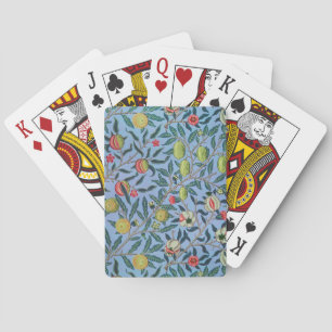 Vintage Fruit Ornament Illustration Playing Cards