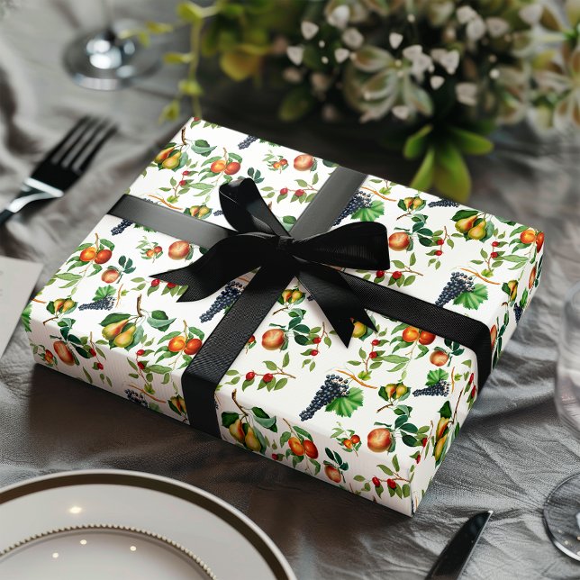 Vintage Fruit Wrapping Paper (Creator Uploaded)