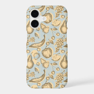 Vintage fruits pattern