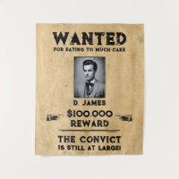 Vintage Fun Convict Reward Wanted