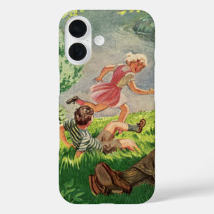 Vintage Fun Family Picnic Under a Shade Tree iPhone 16 Case