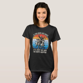 Vintage Funk Vibes Dancing Boys Music Retro T-Shirt