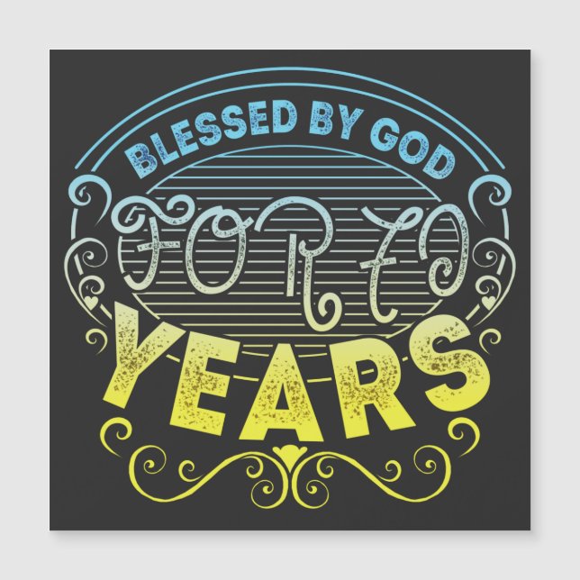 vintage Funny 70 years old saying quote (Front)