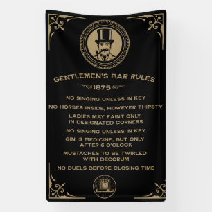 Vintage Funny Bar Sign For Home Bar