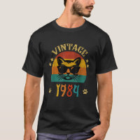 Vintage Funny Ca Birthday Gift 1984 Men Women 41 Y
