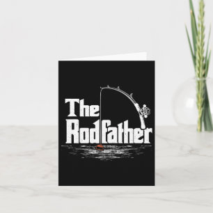 Vintage Funny Fishing - The Rodfather Card
