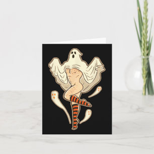 Vintage Funny Gay Halloween  Card