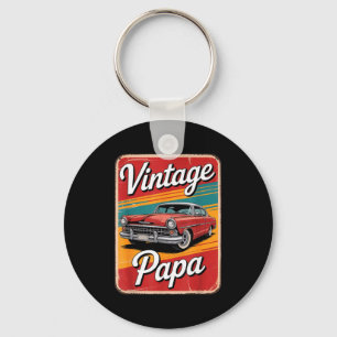 Vintage Funny Papa  Key Ring