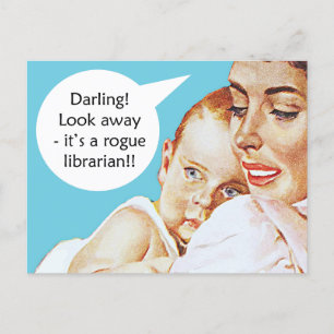 Vintage funny postcard