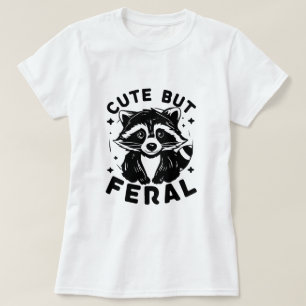 Vintage Funny Sarcastic Racoon T-Shirt