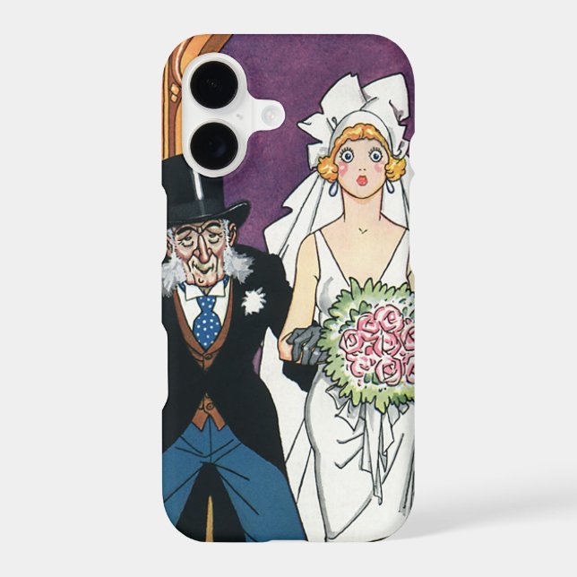 Vintage Funny Wedding, May December Romance (Back)