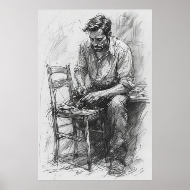 Vintage Furniture Repair  Poster (Front)