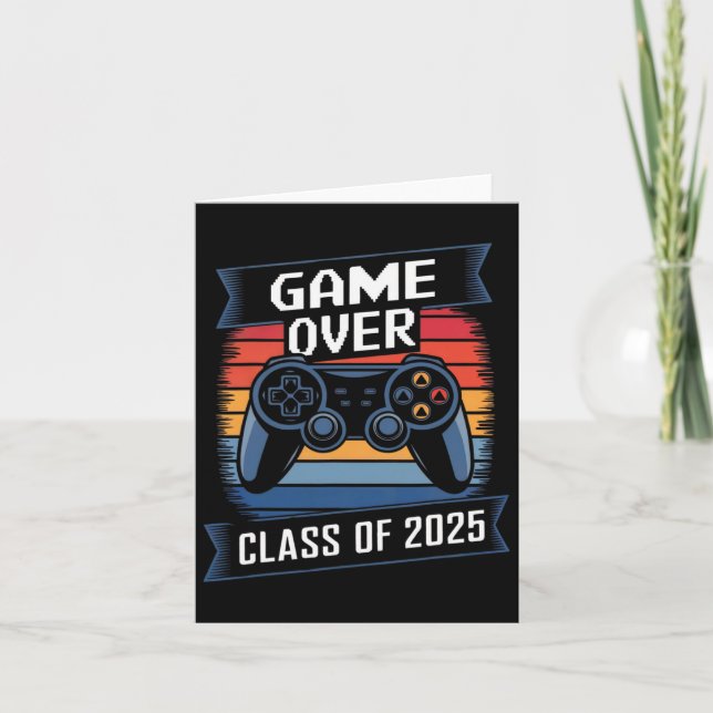Vintage Game Controller Cl Of 2025  Card (Front)