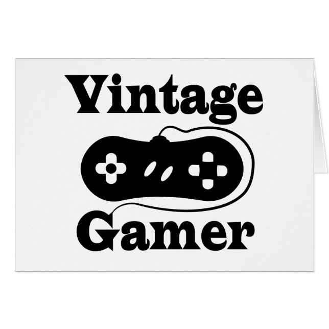 Vintage Gamer (Front Horizontal)