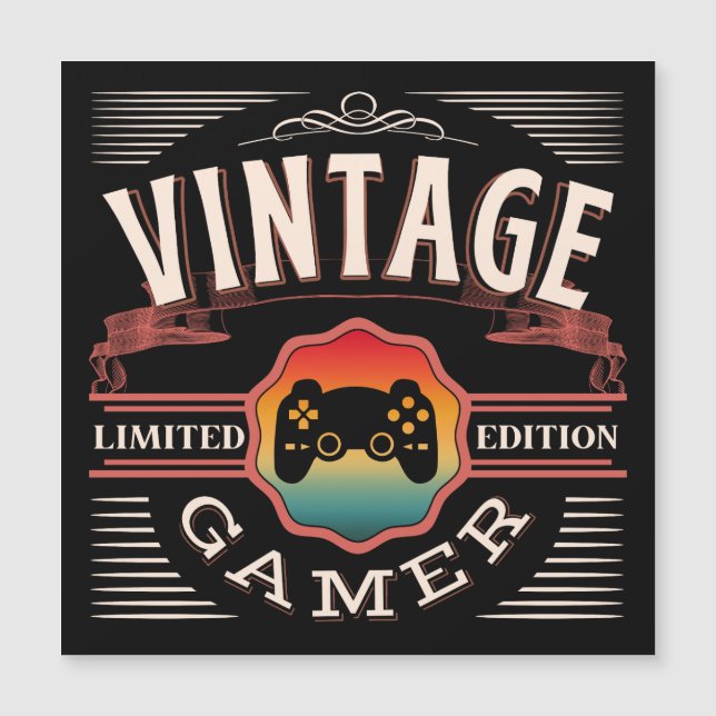 VINTAGE GAMER LIMITED EDITION  (Front)