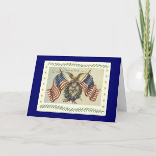 Vintage GAR Christmas Card