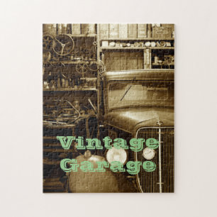 Vintage Garage Jigsaw Puzzle